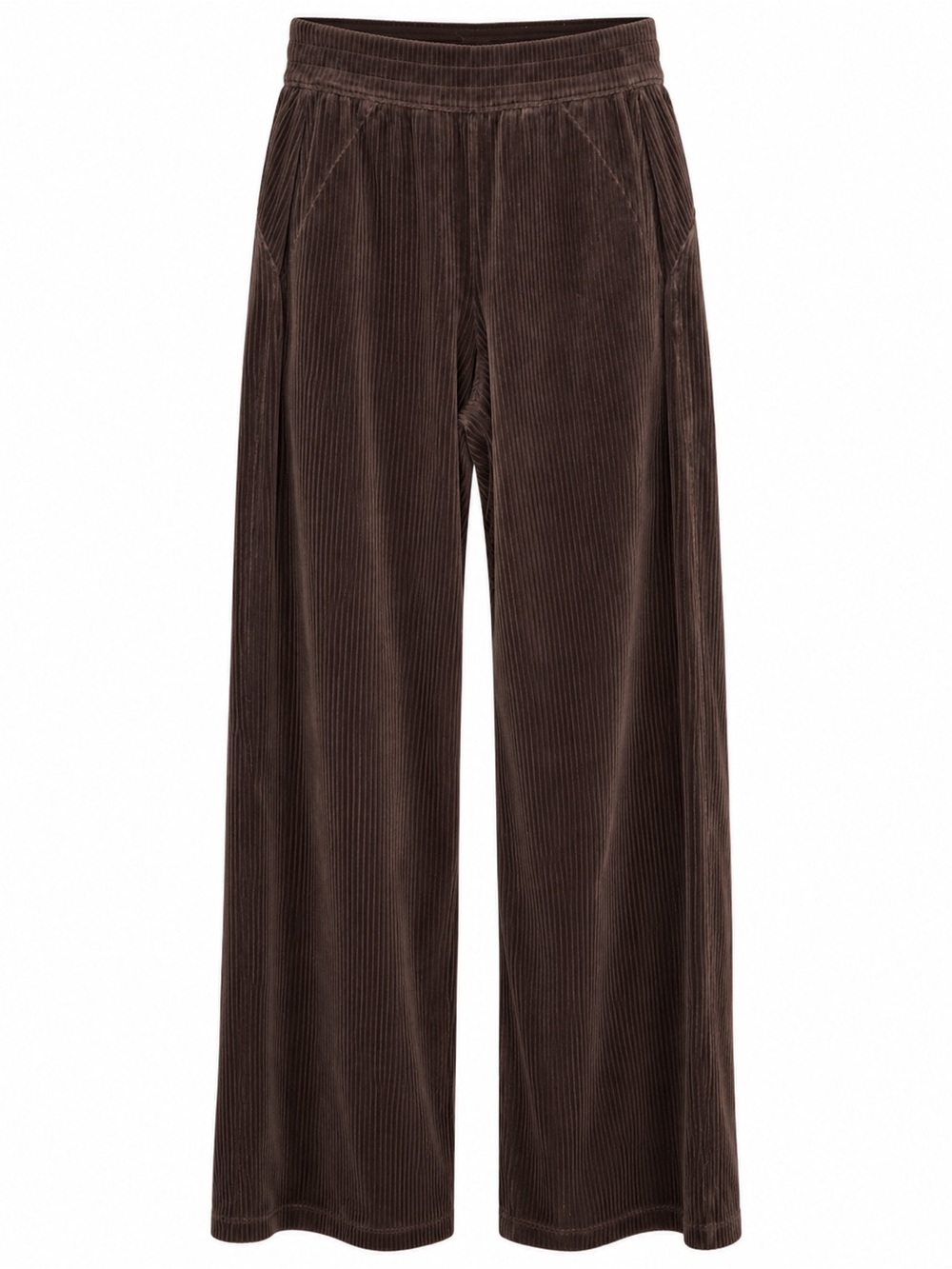 Lululemon Ribbed Corduroy High-Rise Wide-Leg Pants Espresso Brown Size 4